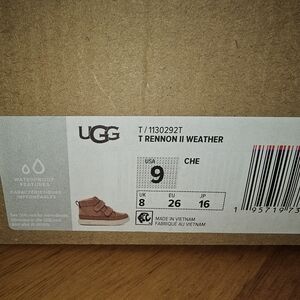 UGG Kids T Rennon II Weather Sneakers - Tan